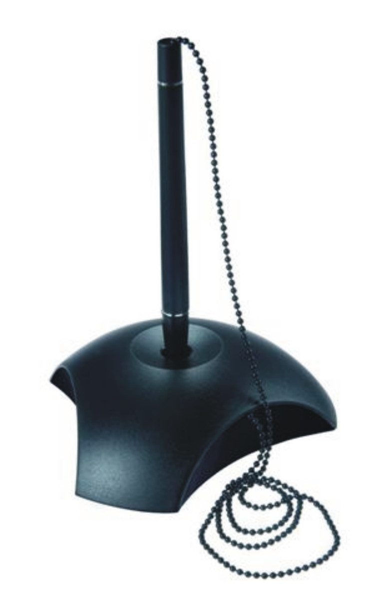 HAN-Bürogeräte Kugelschreiber Kugelschreiberständer Delta schwarz