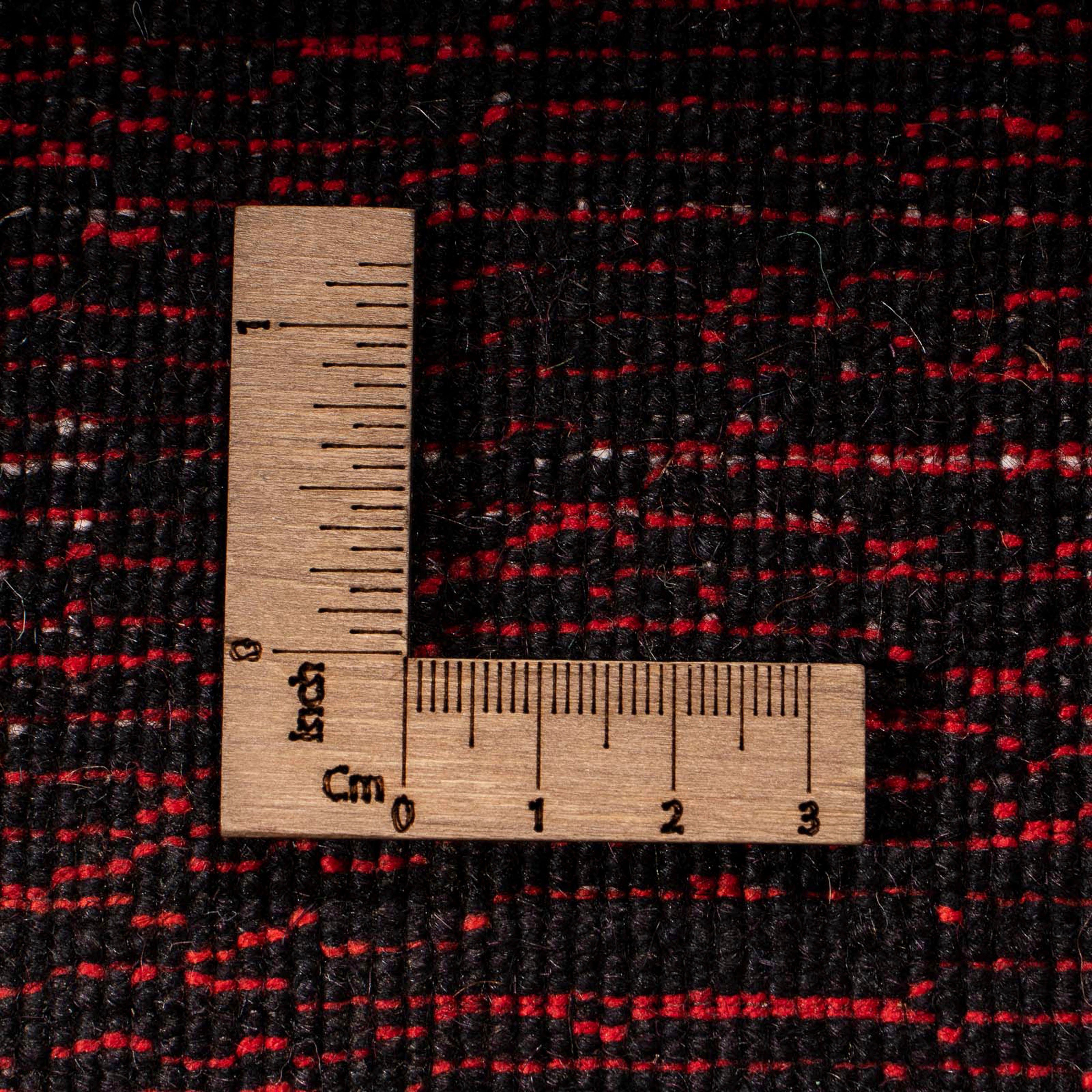rechteckig, - Höhe: Softy cm x Wollteppich Gabbeh morgenland, 163 Einzelstück 12 dunkelbraun, Loribaft mm, 223 Wohnzimmer, - -
