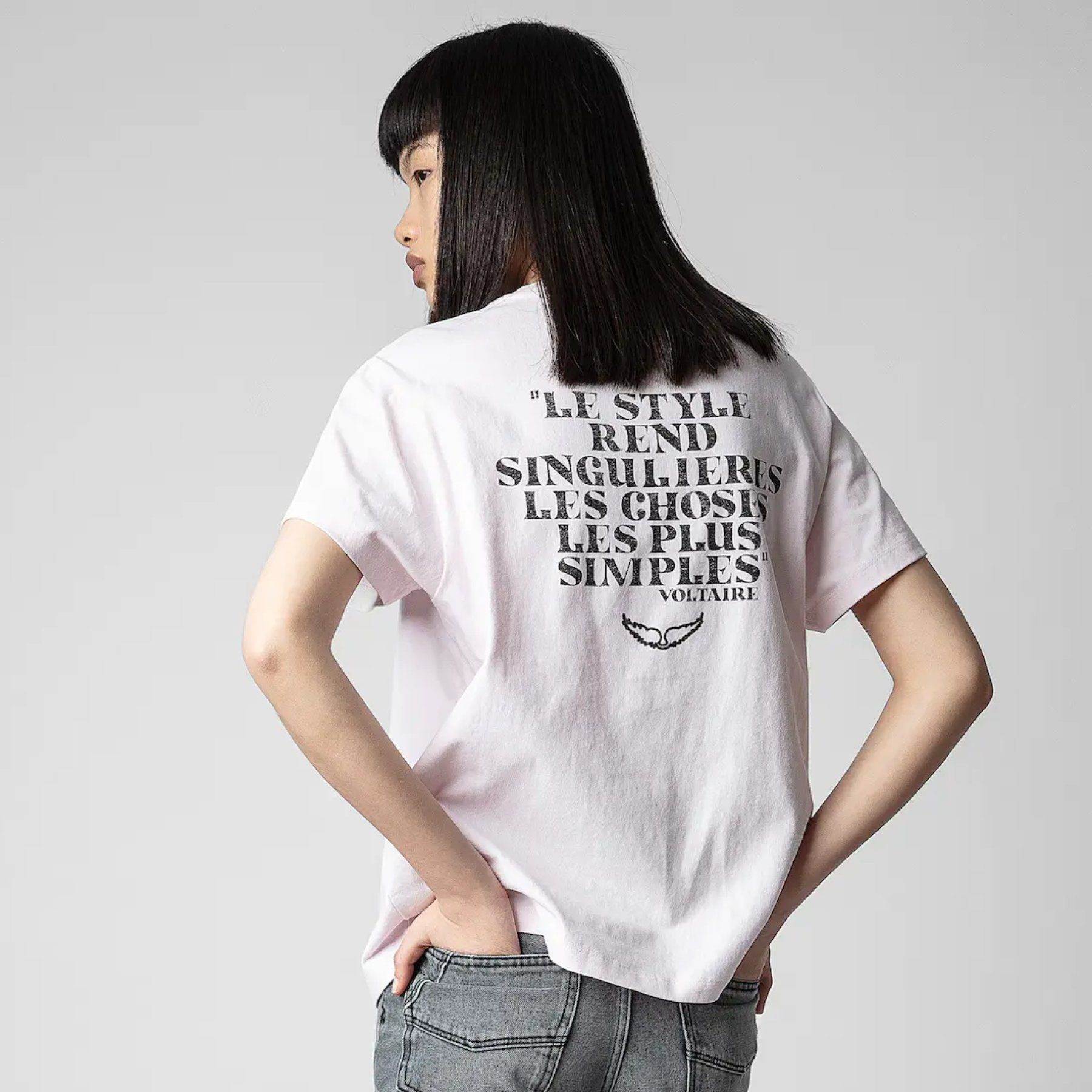 ZADIG & VOLTAIRE T-Shirt T-Shirt OMMA aus Baumwolle