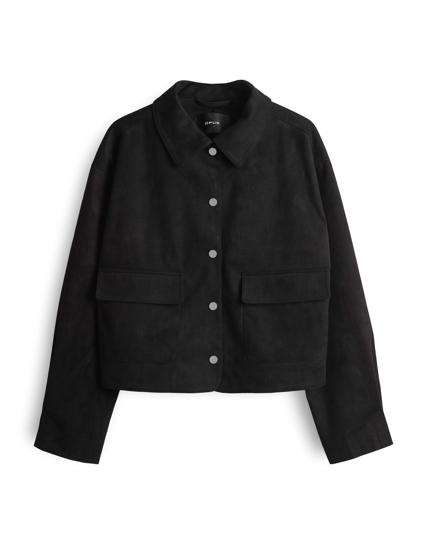 OPUS Jackenblazer JELIS in Wildlederoptik Umlegekragen, aufgesetzte Taschen günstig online kaufen