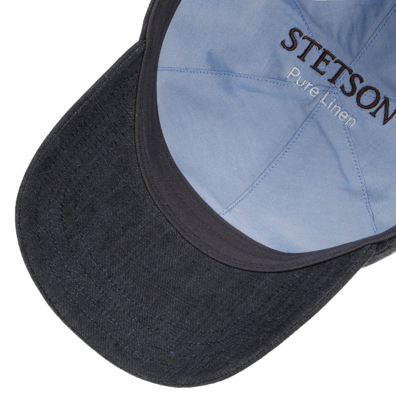 Stetson Baseball Cap (1-St) Leinencap Metallschnalle – Bild 3 von 5