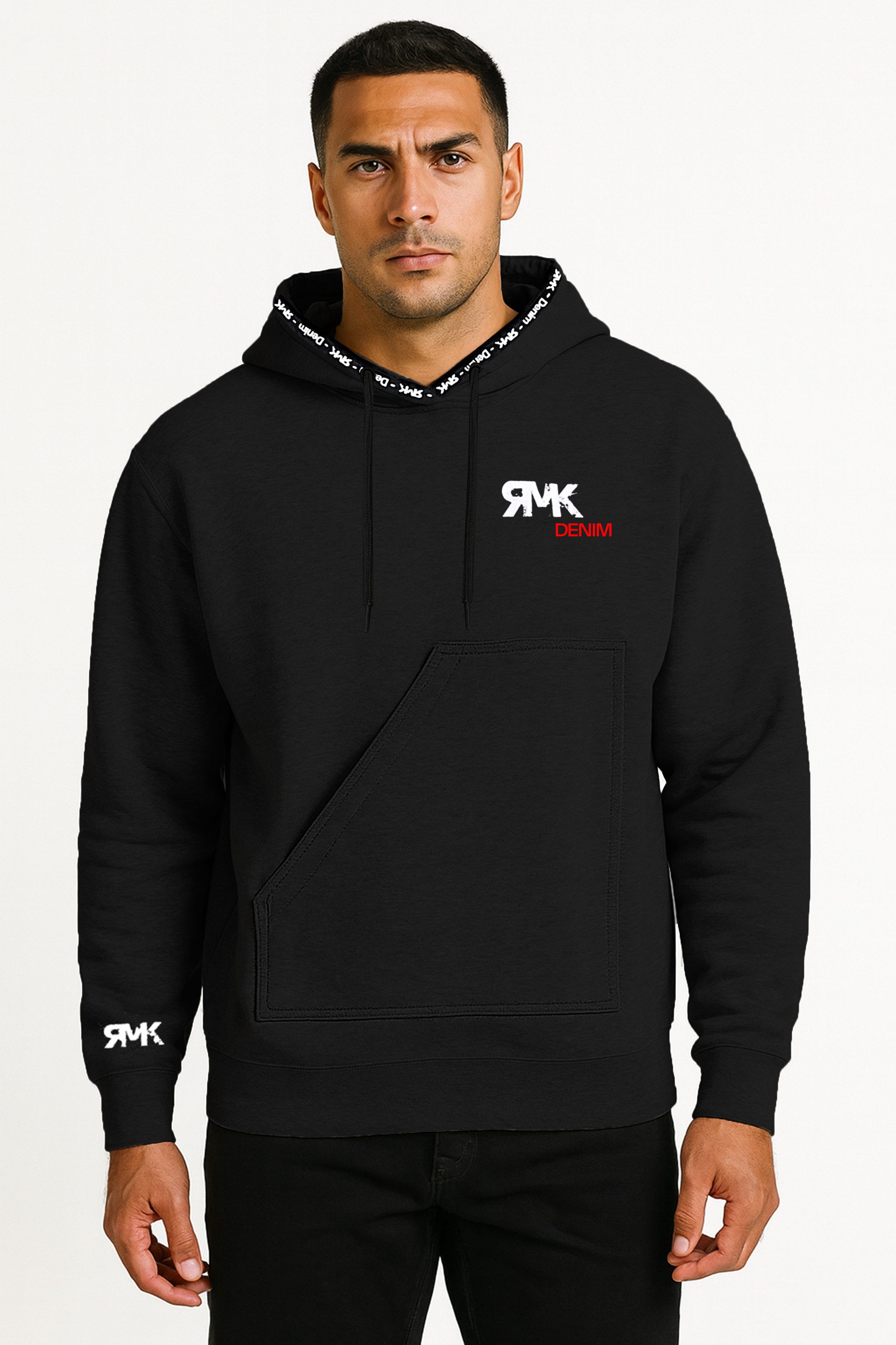 RMK Kapuzenpullover Herren Winter Pullover Bolsa Hoodie mit Bauchtasche mit günstig online kaufen