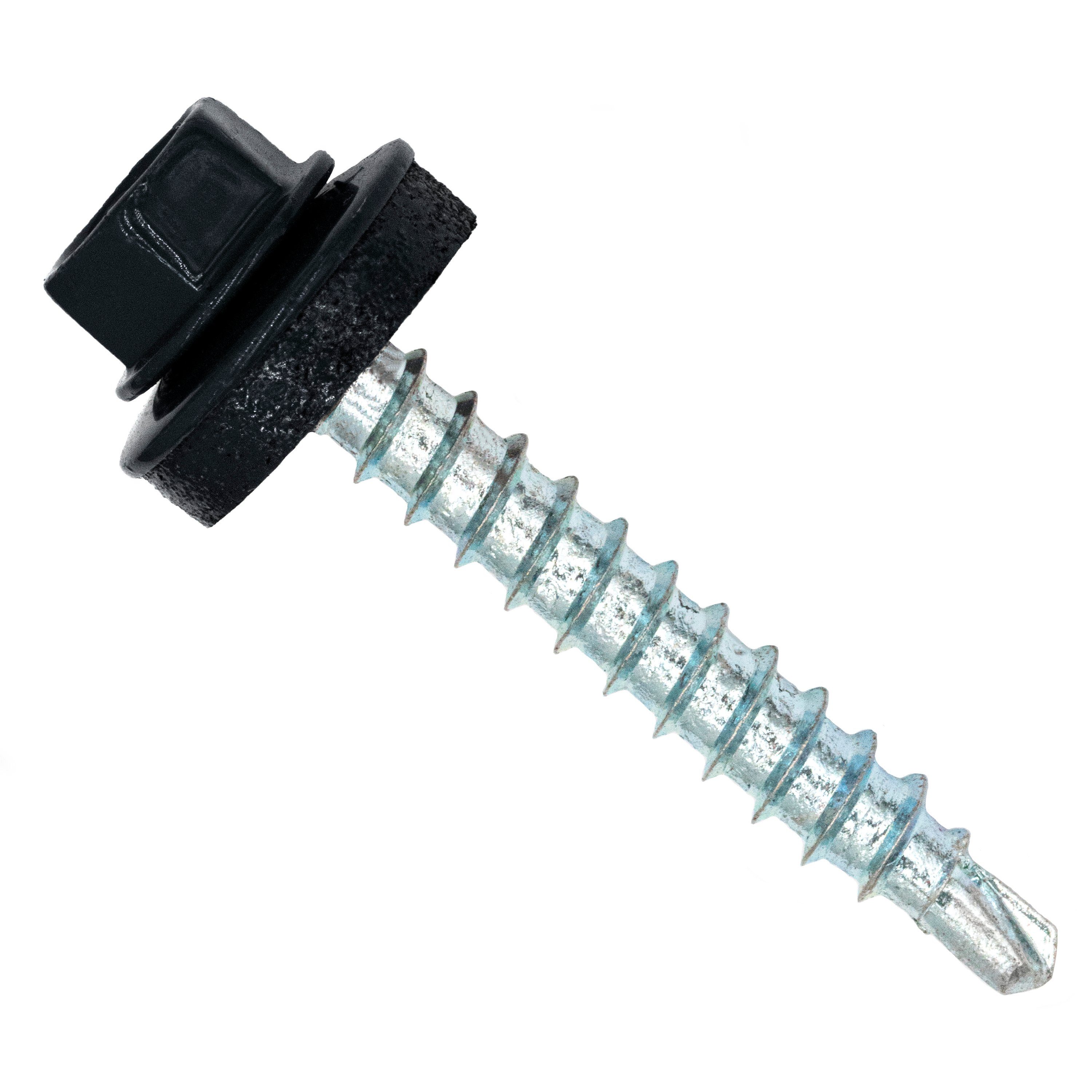 Twistec Blechschraube Color-Head Trapezblechschrauben mit EPDM-Unterlegscheibe 100 Stück