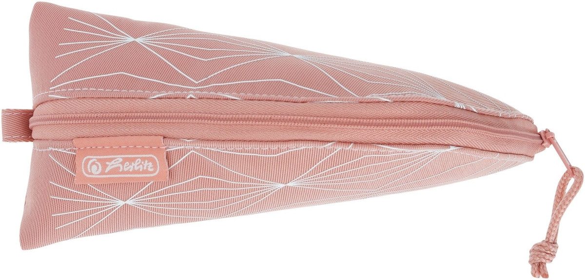 Herlitz Federtasche Schüleretui Faulenzer Cocoon Geometric rose Kunststoff BxHxT 100x70x20