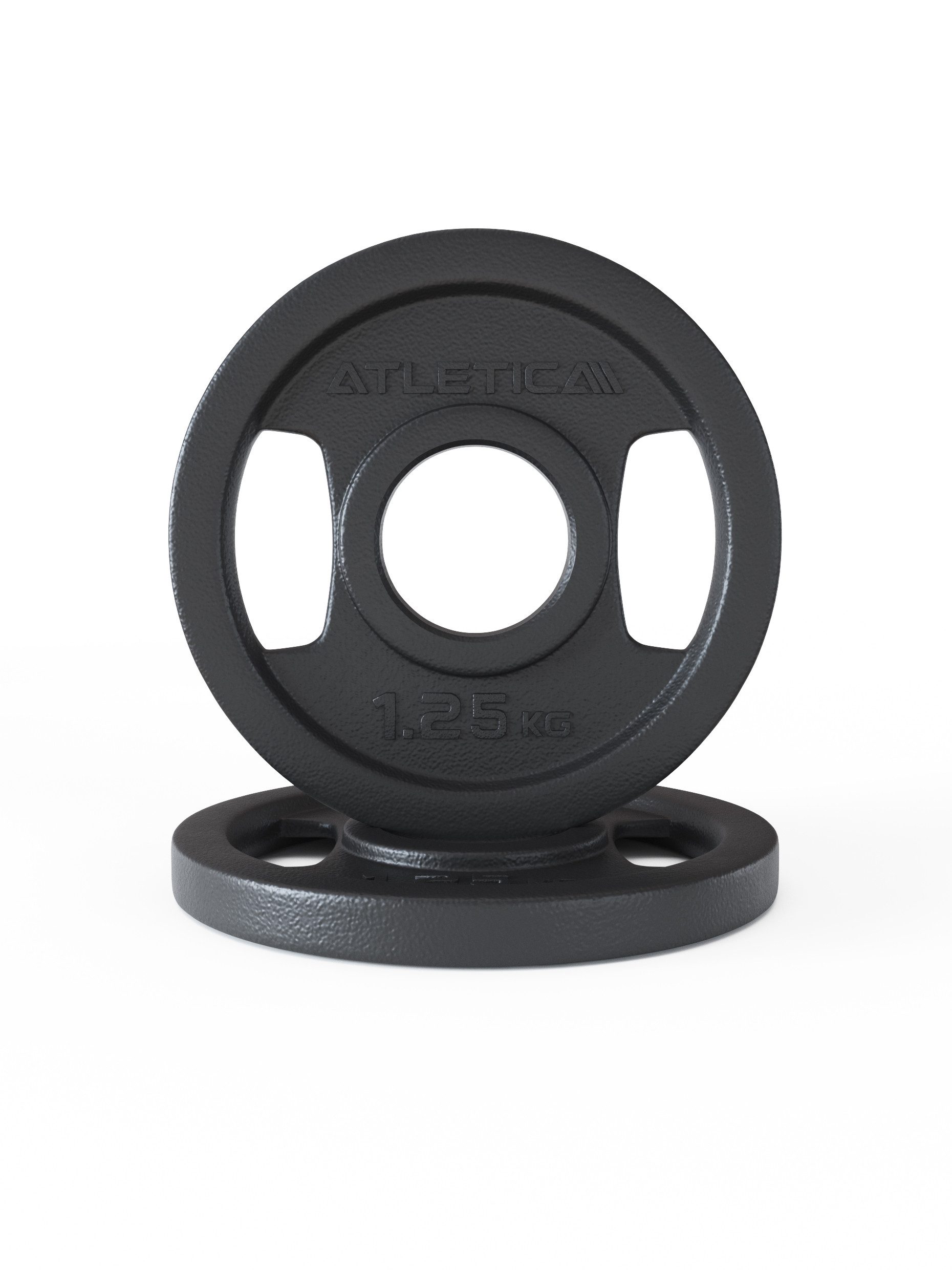 ATLETICA Hantelscheibe 2H Iron Plates, ⌀50mm, Paarweise, 1.25 kg, (2-tlg)