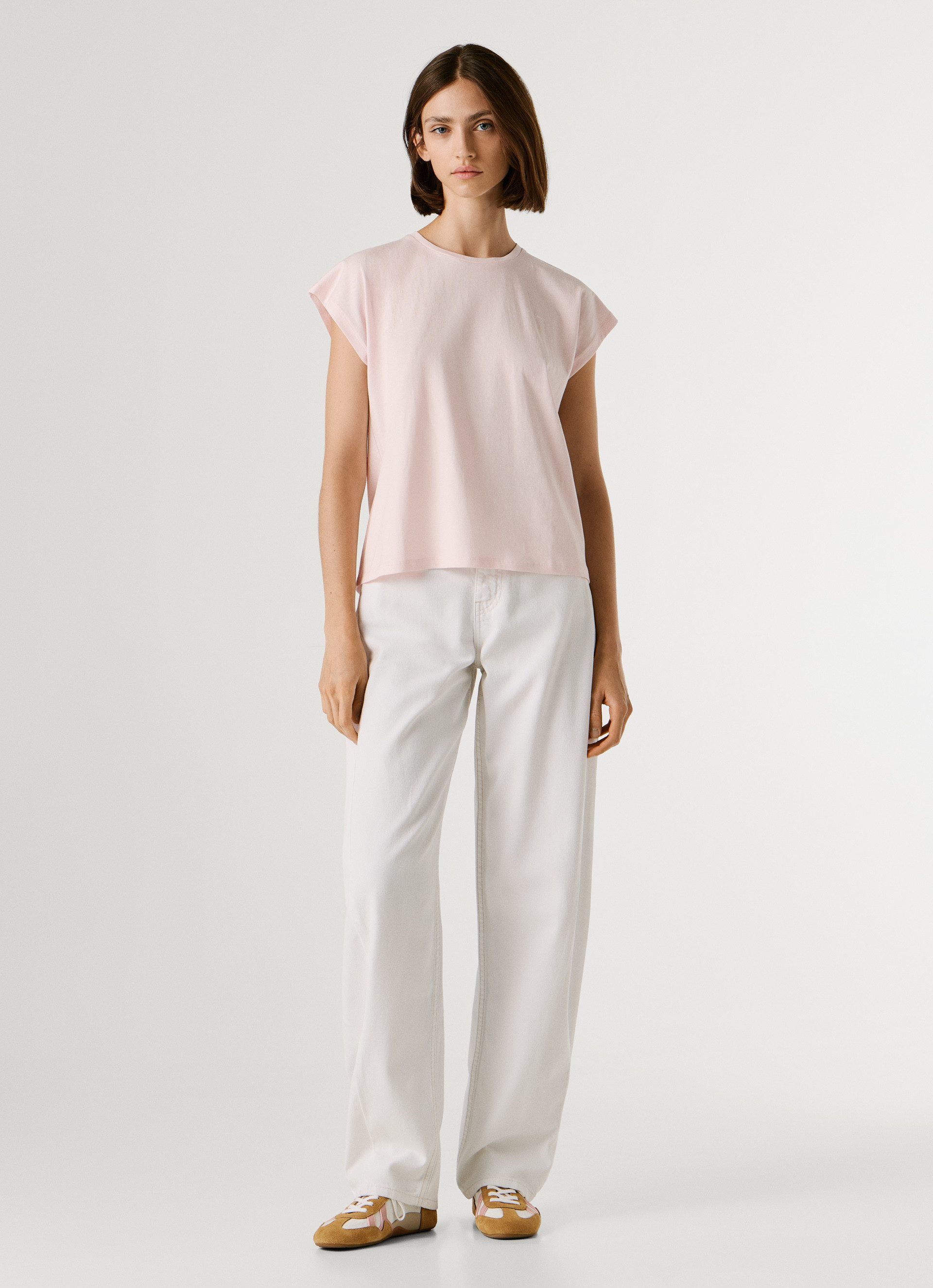 Pepe Jeans T-Shirt BLOOM im Slim Fit, Rundhals