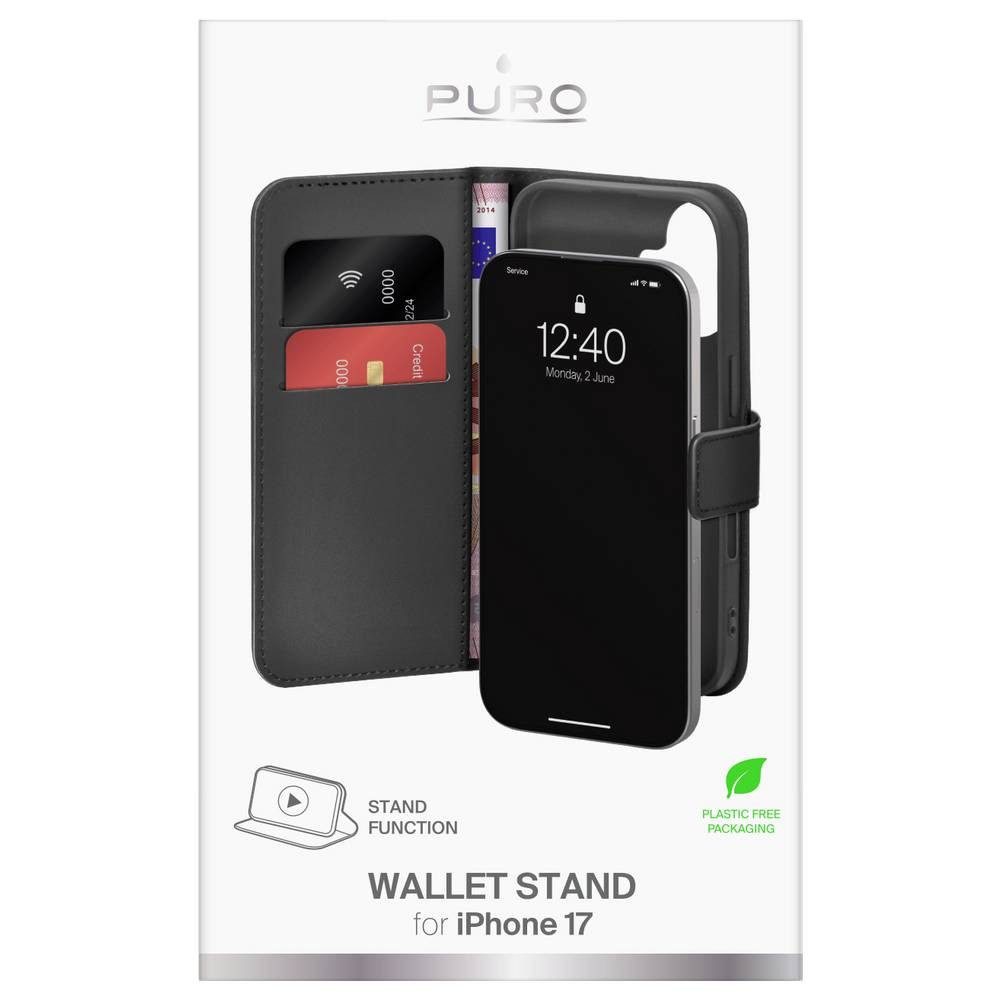 Puro Handyhülle Case Apple iPhone 17 PUIPC1763BOOKC8BLK