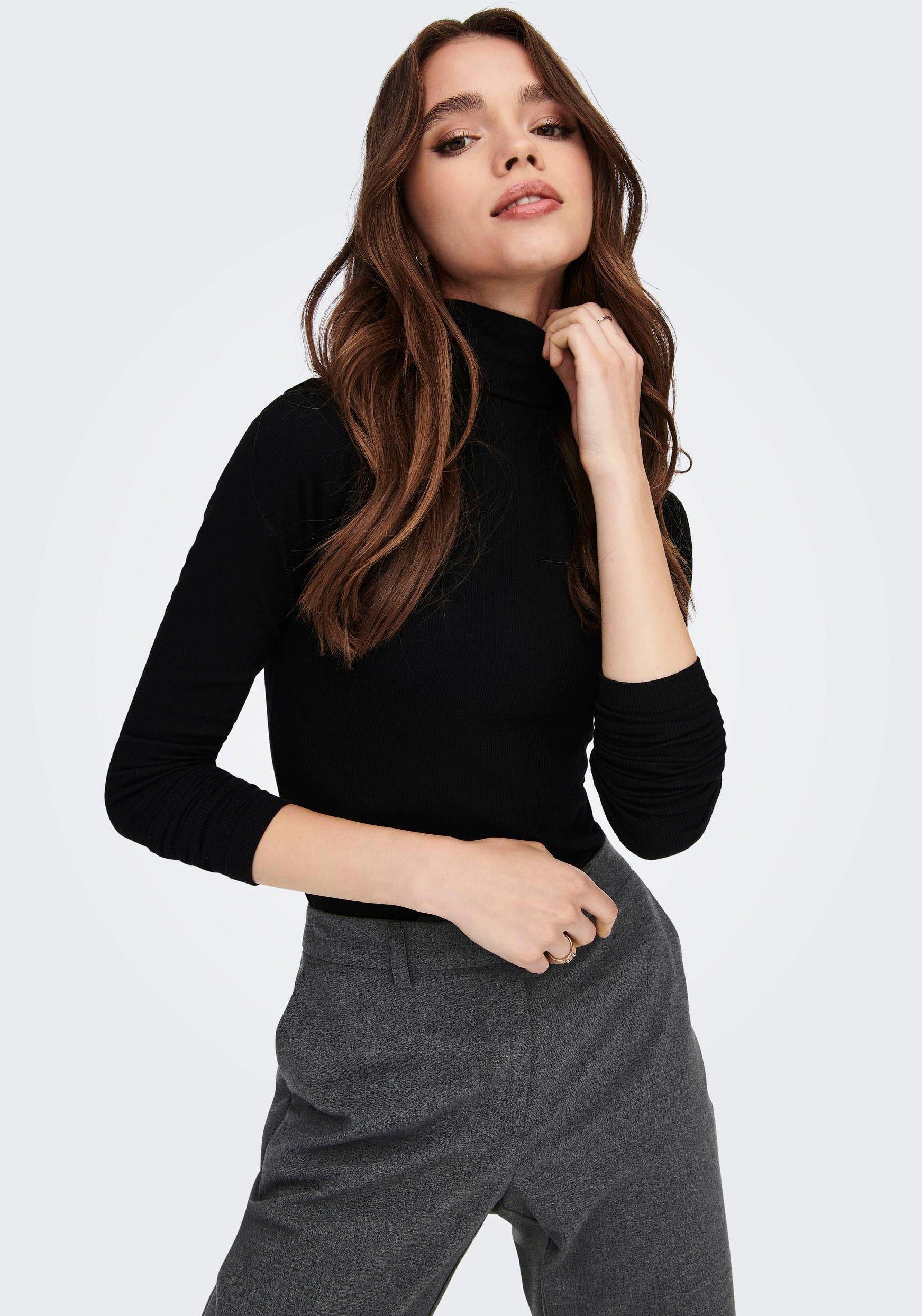 ONLY Rollkragenshirt ONLSILLE ROLL NECK TOP günstig online kaufen