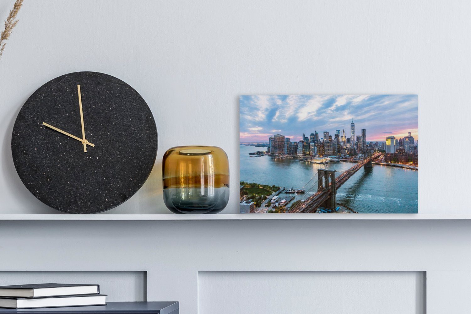 OneMillionCanvasses® Leinwandbild New Yorker Skyline an günstig online kaufen