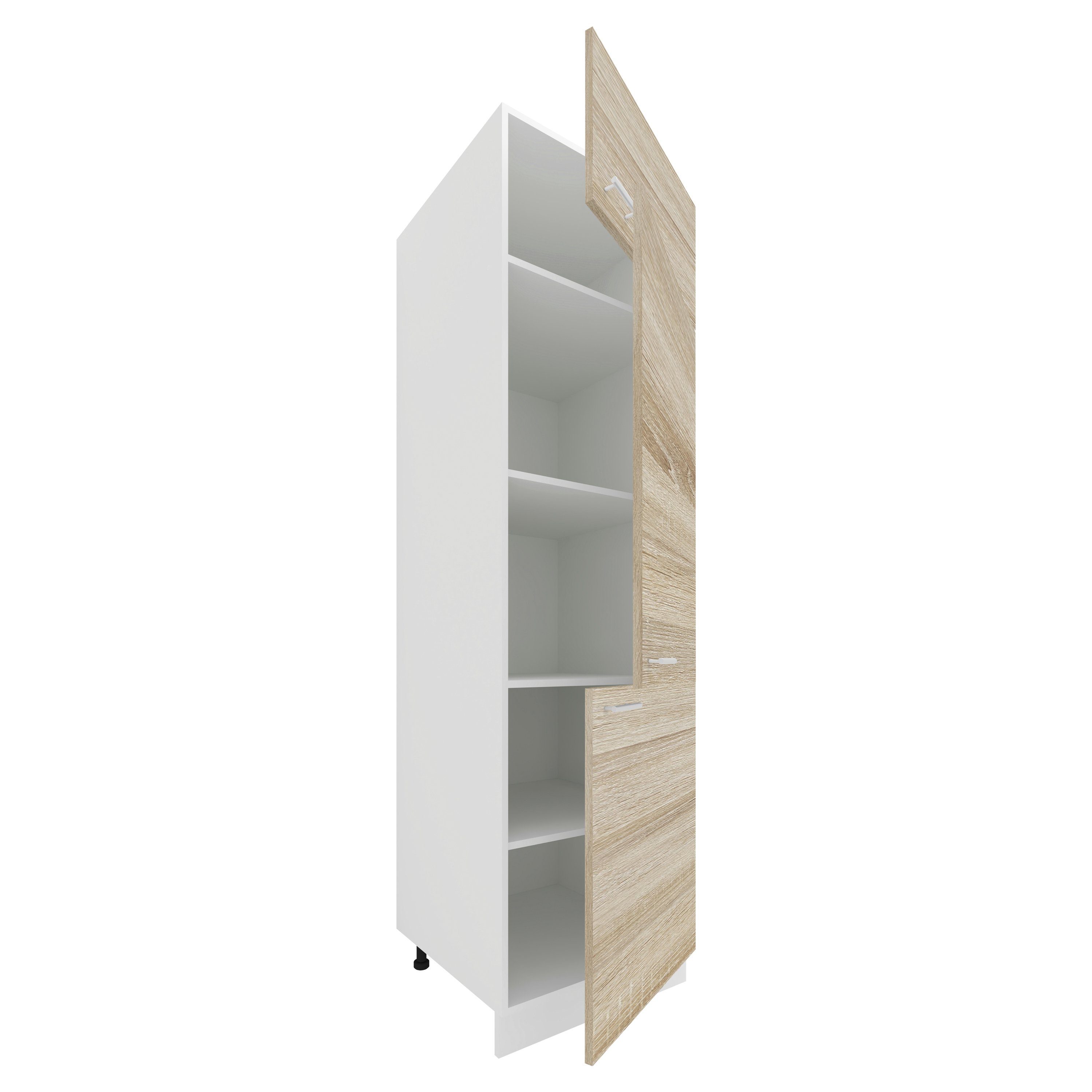 VCM Unterschrank Küchenschrank B. 60 cm Hochschrank Küche Esilo