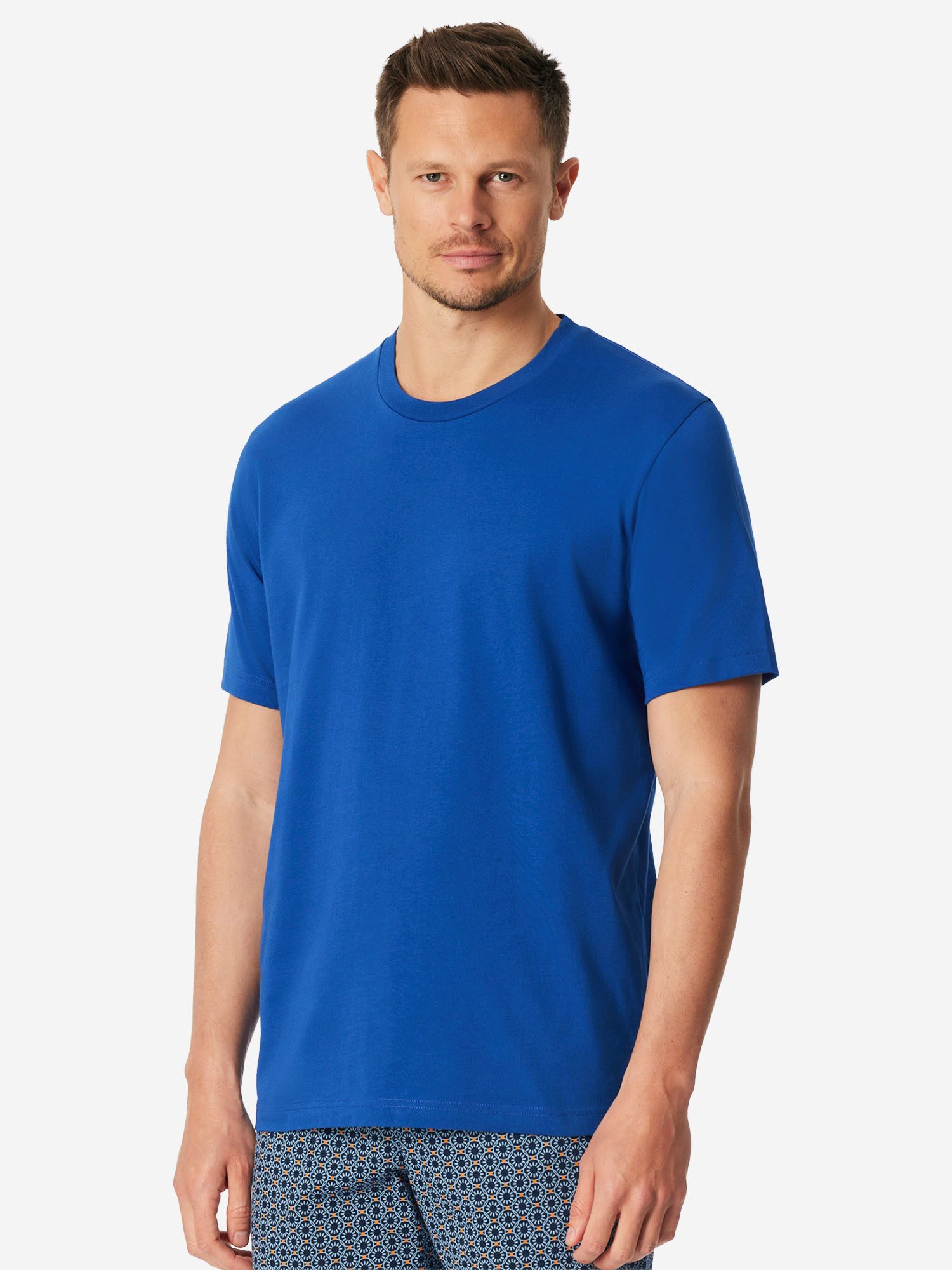 Schiesser Pyjamaoberteil Mix Relax Schlafshirt, Pyjama Shirt, Nachtshirt
