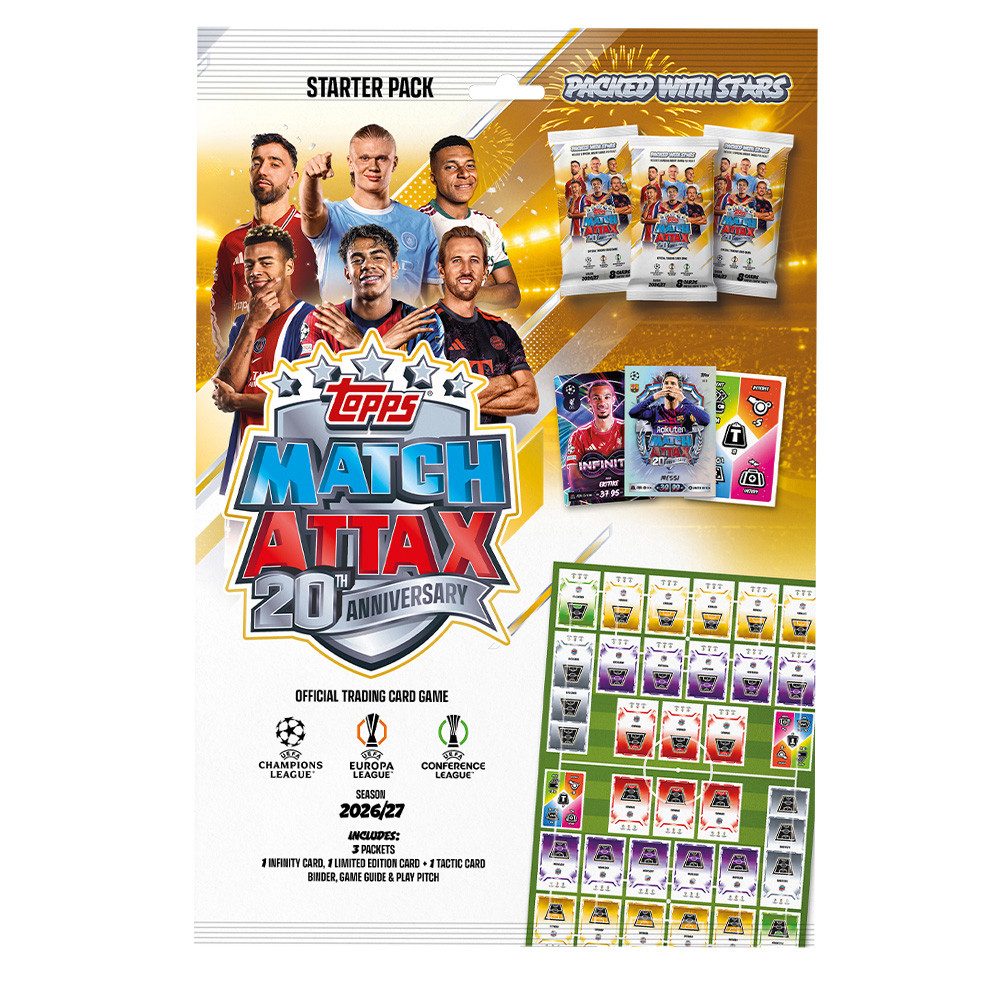 Topps Sammelkarte UCC Match Attax Champions League 2026/27 Trading Cards - 1 Starter