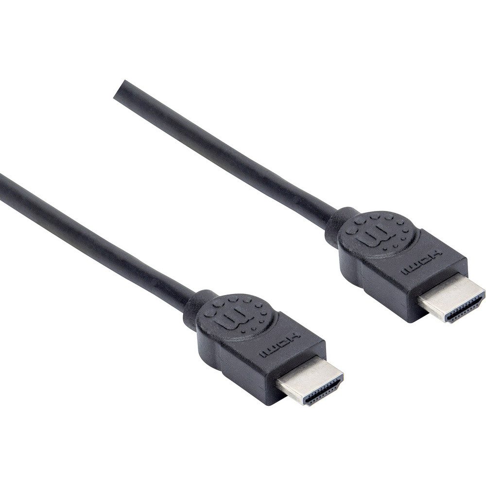 MANHATTAN Manhattan HDMI Anschlusskabel HDMI-A Stecker, HDMI-A Stecker 1.50 m Sc HDMI-Kabel, (150.00 cm)