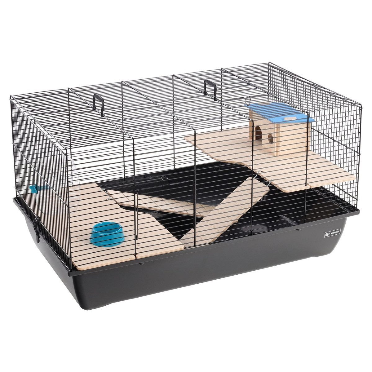 Kleintierkäfig Hamsterkäfig Chipper schwarz
