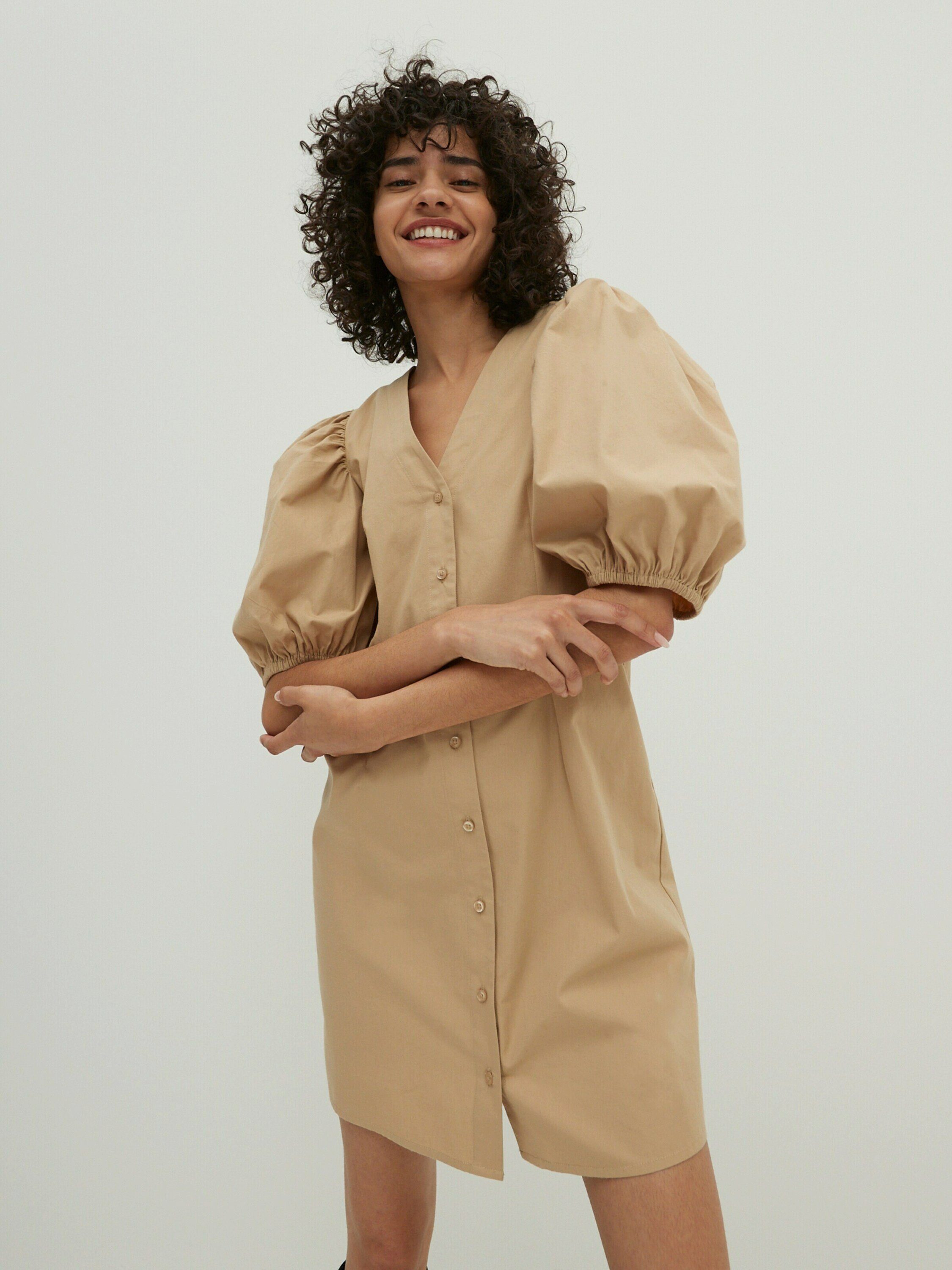 EDITED Blusenkleid (1-tlg) Plain/ohne Details