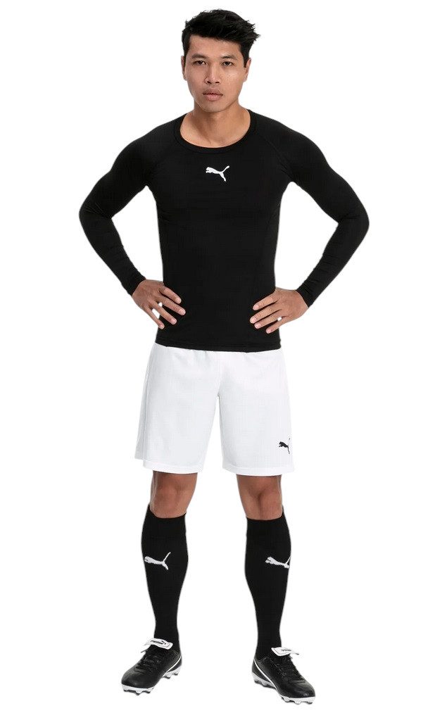 PUMA Langarmshirt Funktionsunterwäsche LIGA Baselayer Tee - schwarz Herren – Bild 3 von 5
