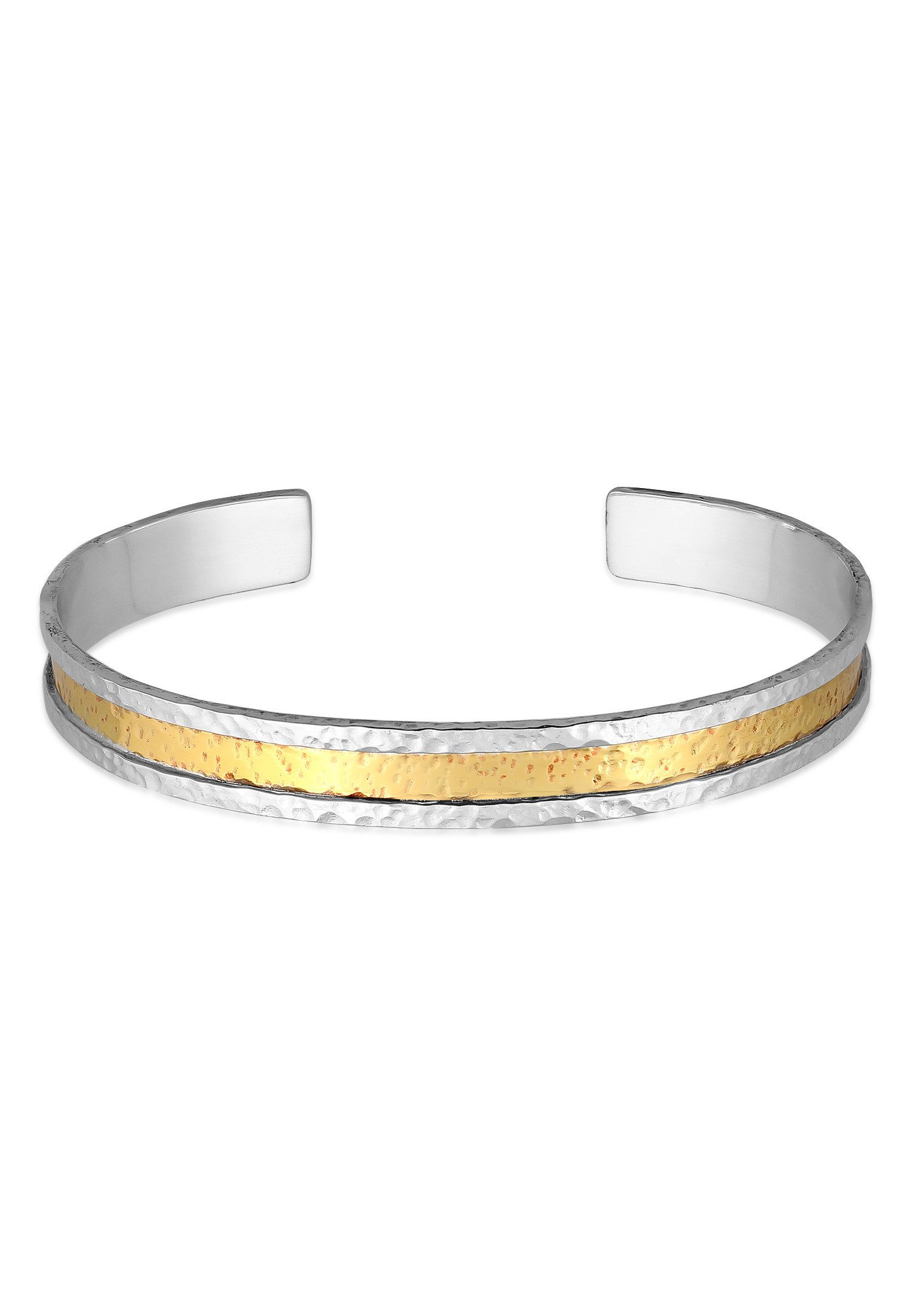 Armreif Armreif -Two Faced 925 Silber Bicolor