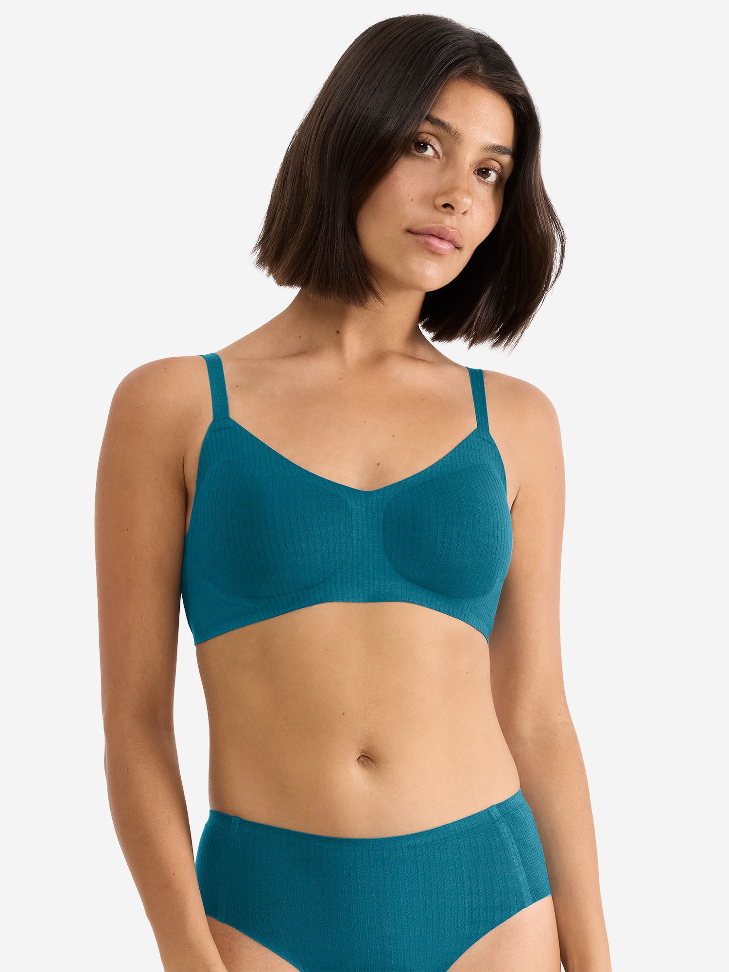 sloggi Bügelloser BH Blue ZERO Feel Pure Soft‑BH, BH ohne Bügel, Komfort‑BH