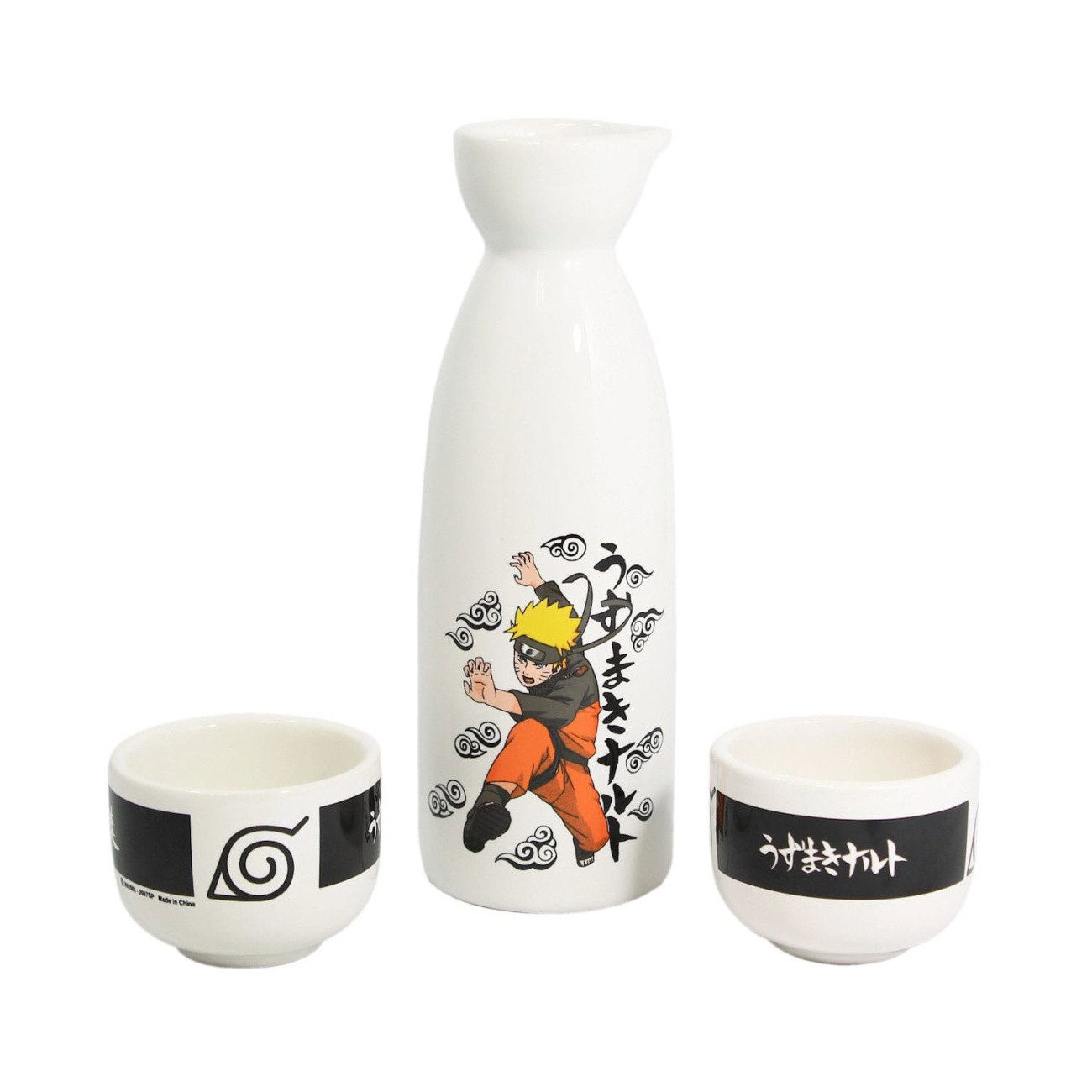 Just Funky Suppenschüssel Naruto Shippuden Keramik Sake Set Naruto