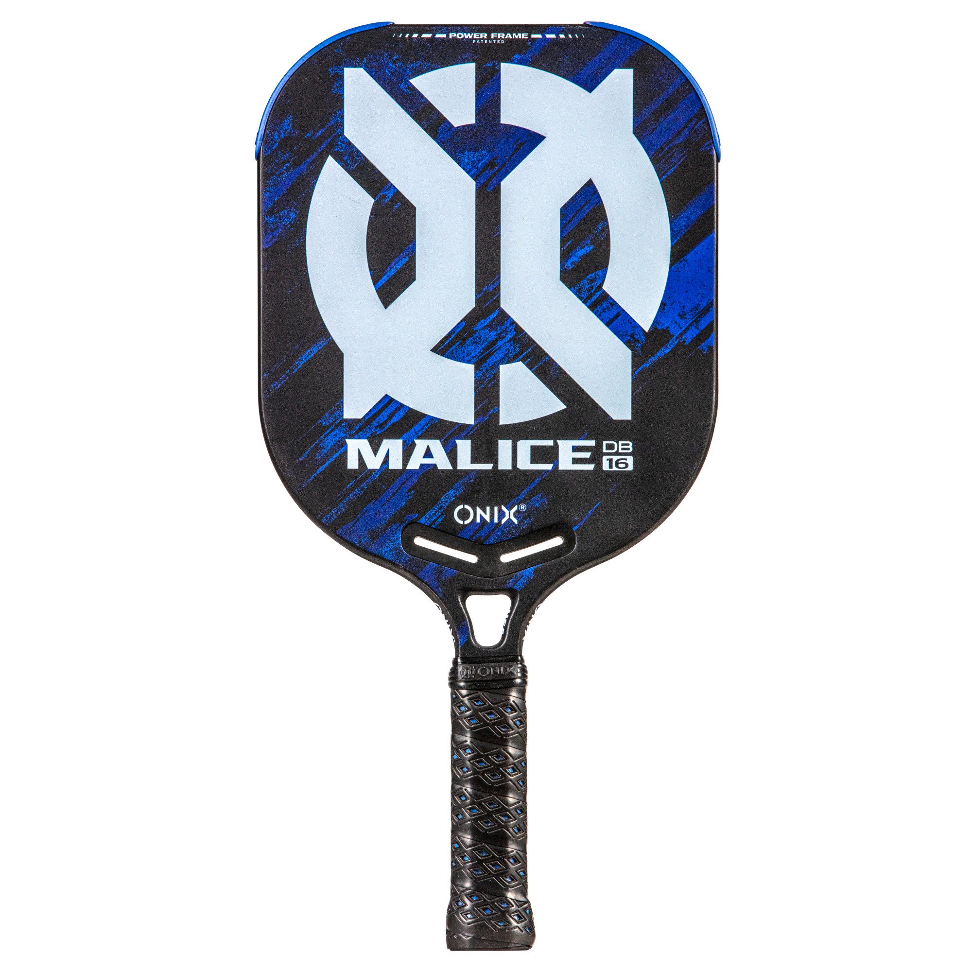 Pickleballschläger ONIX Pickleball Paddle Malice 16 DB Open Throat Blue
