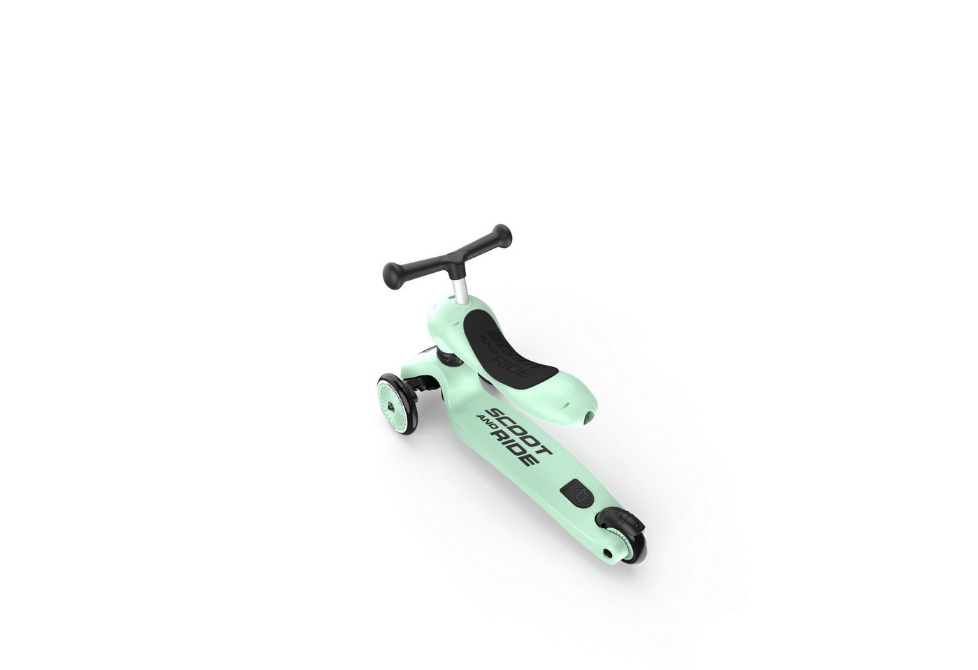 Thumbnail - Scoot and Ride Tretroller Scooter Highwaykick 1 Kiwi, Kinderroller Grün