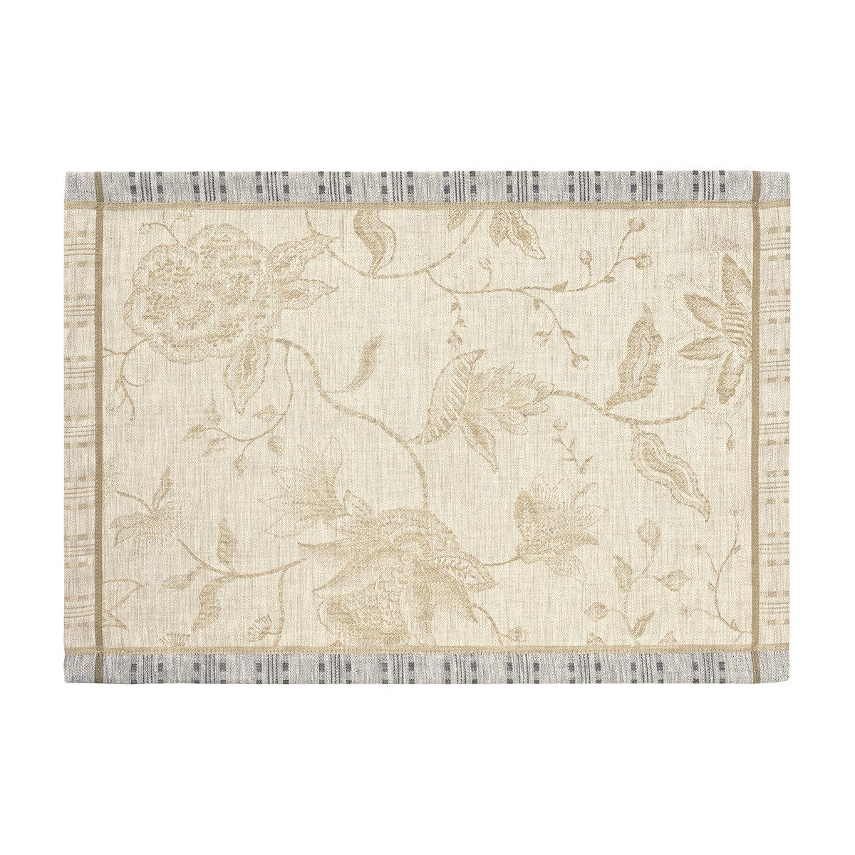 Le Jacquard Francais Platzset Tischsets (2x Set) Été Indien Noix 36x50 cm, (Set, 2-St)