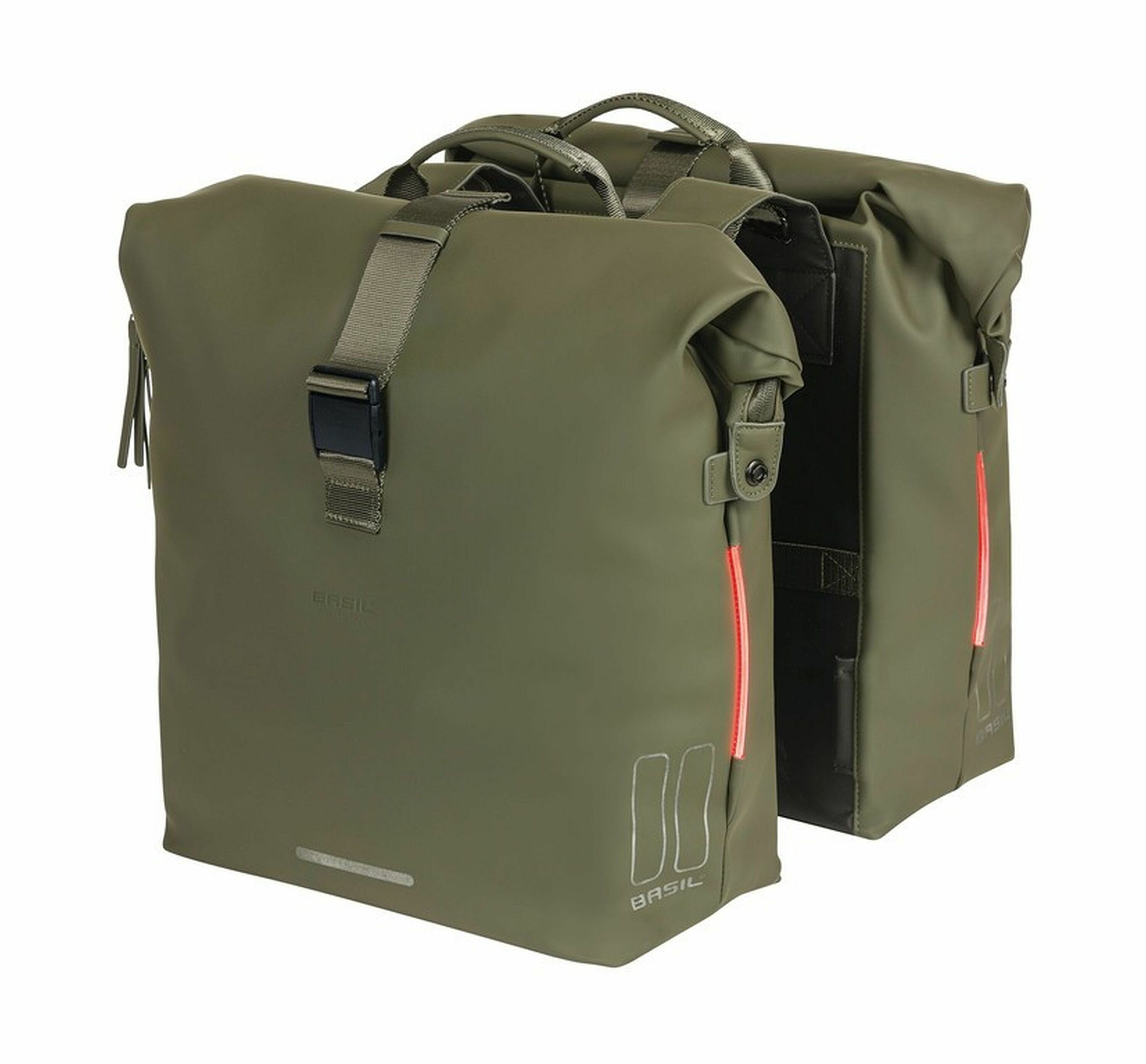 Basil Gepäckträgertasche, Doppelpacktasche SoHo Nordlicht