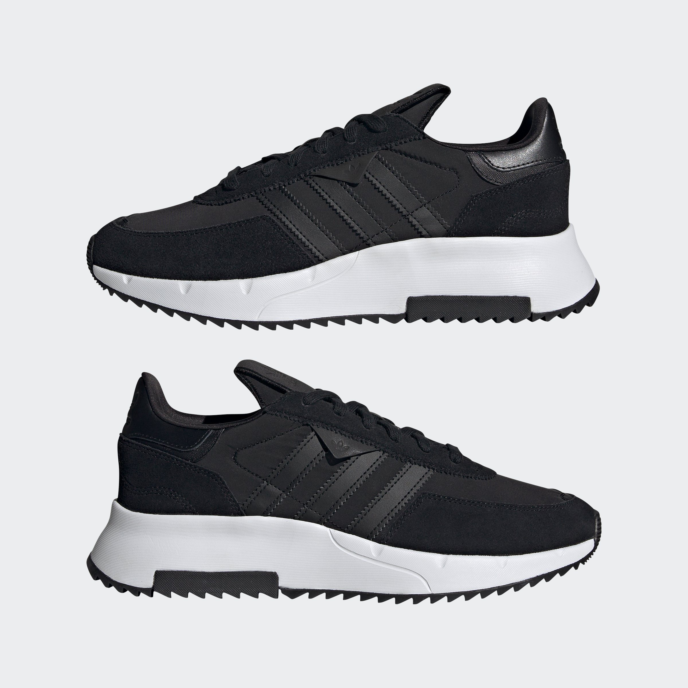 F2 adidas Core RETROPY Originals / Core Sneaker Black / Black White Cloud