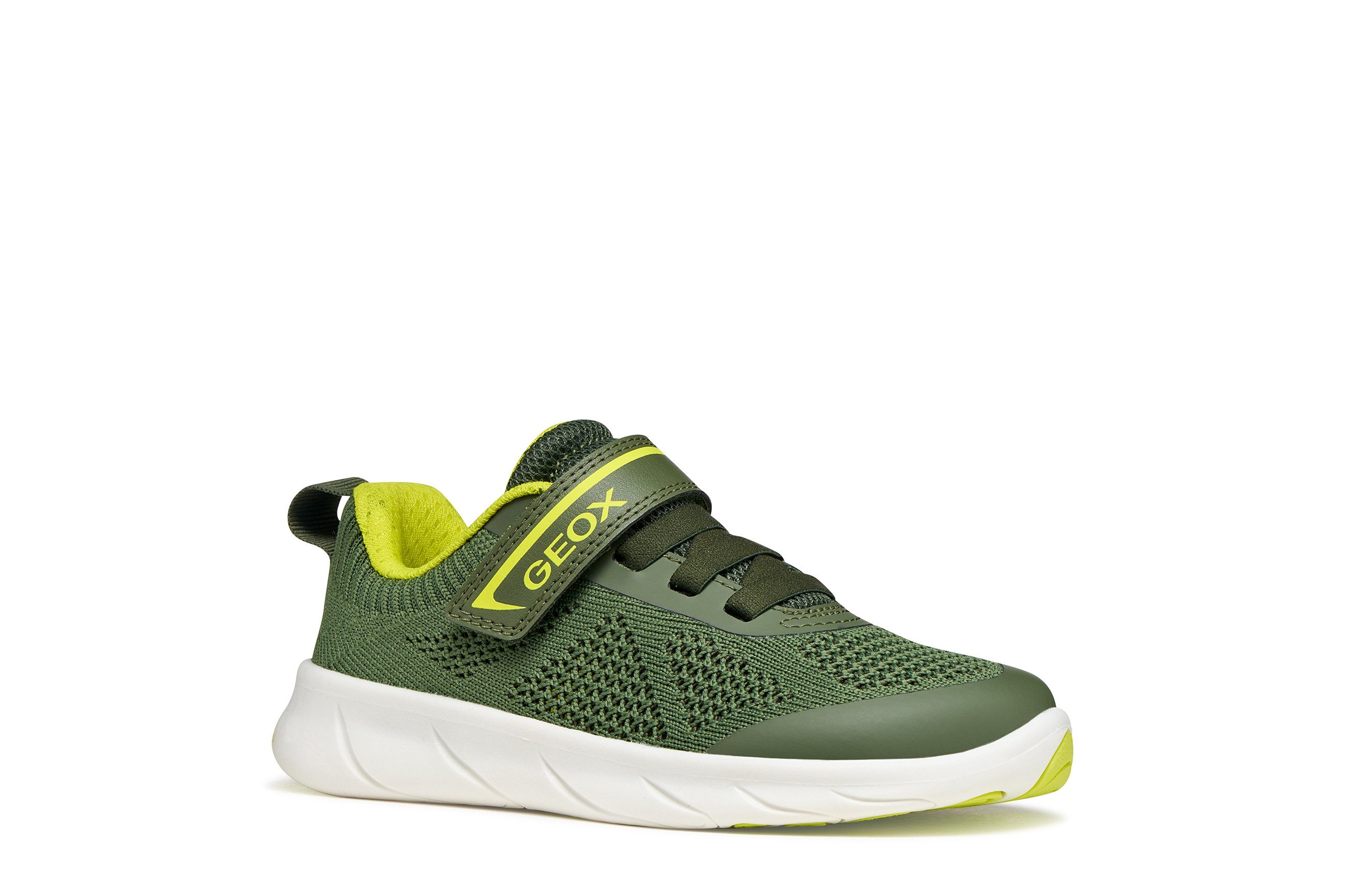 Geox J FOOT-RUN BOY Barfußschuh Klettschuh mit Logo, Größenschablone zum Download