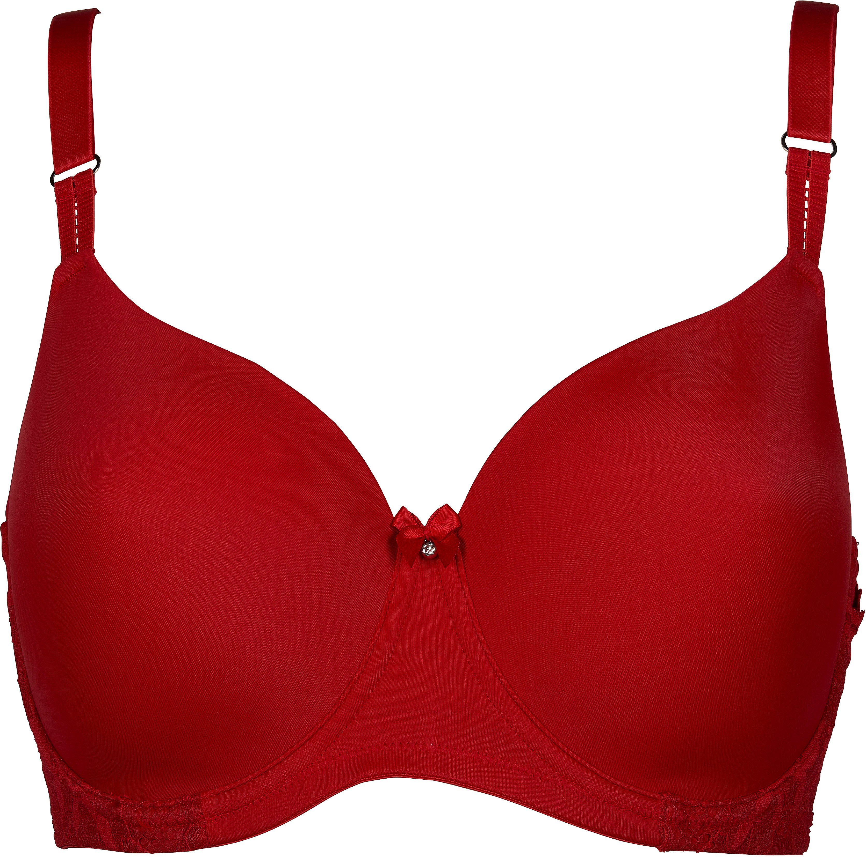 After Eden D-cup & up Schalen-BH FARO verstellbare Träger, mit Schale, mit Bügel, mit Spitze, mit Schleife