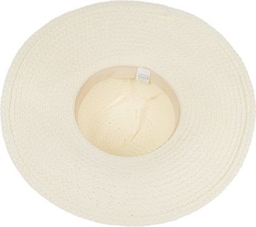 styleBREAKER Sonnenhut (1-St) Papierstroh Sonnenhut Perlen Hutband