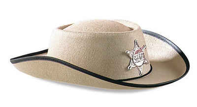 Widmann S.r.l. Cowboyhut Kinder Cowboyhut "Sheriff" / Farbe: beige