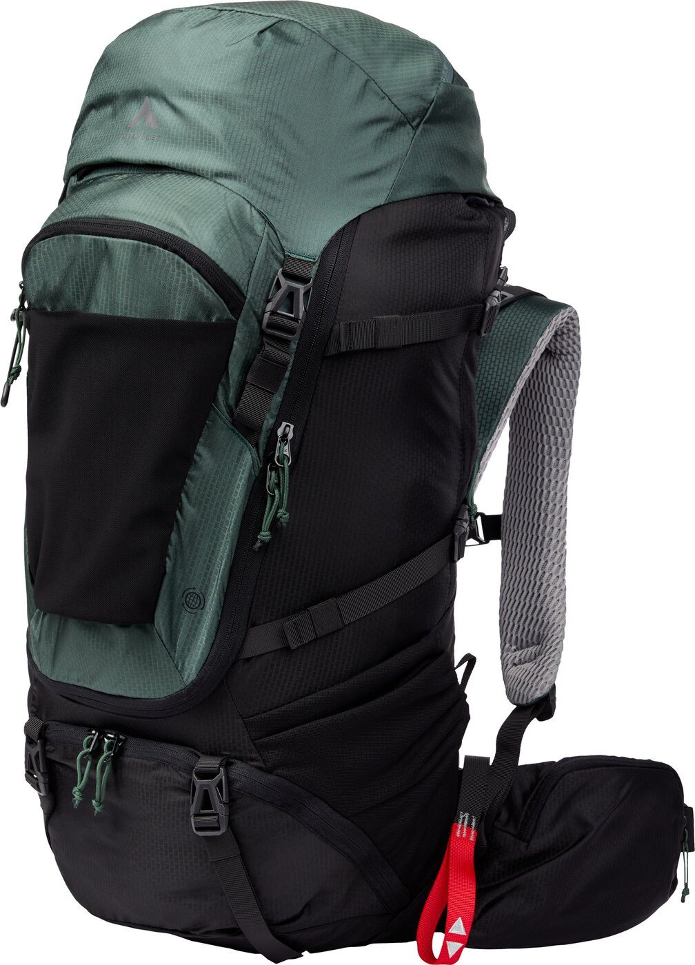 McKINLEY Trekkingrucksack Trek-Rucksack Yukon II CT 50W+10 Vario BLACK/BLACK