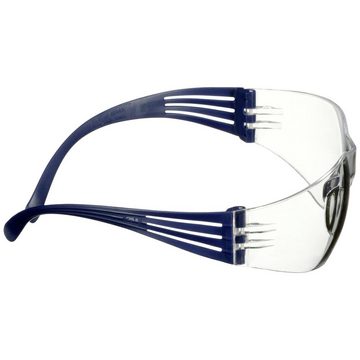 3M Arbeitsschutzbrille 3M SecureFit SF101AS-BLU Schutzbrille mit Antikratz-Schutz Blau
