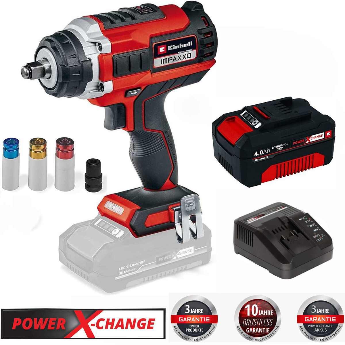 Einhell Akku-Schlagschrauber Schlagschrauber IMPAXXO 18/450 Akku günstig online kaufen