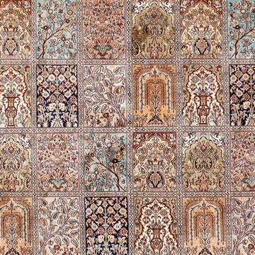 Orientteppich Perser - Classic - 250 x 171 cm - mehrfarbig, morgenland, rechteckig, Höhe: 10 mm, Wohnzimmer, Handgeknüpft, Einzelstück mit Zertifikat