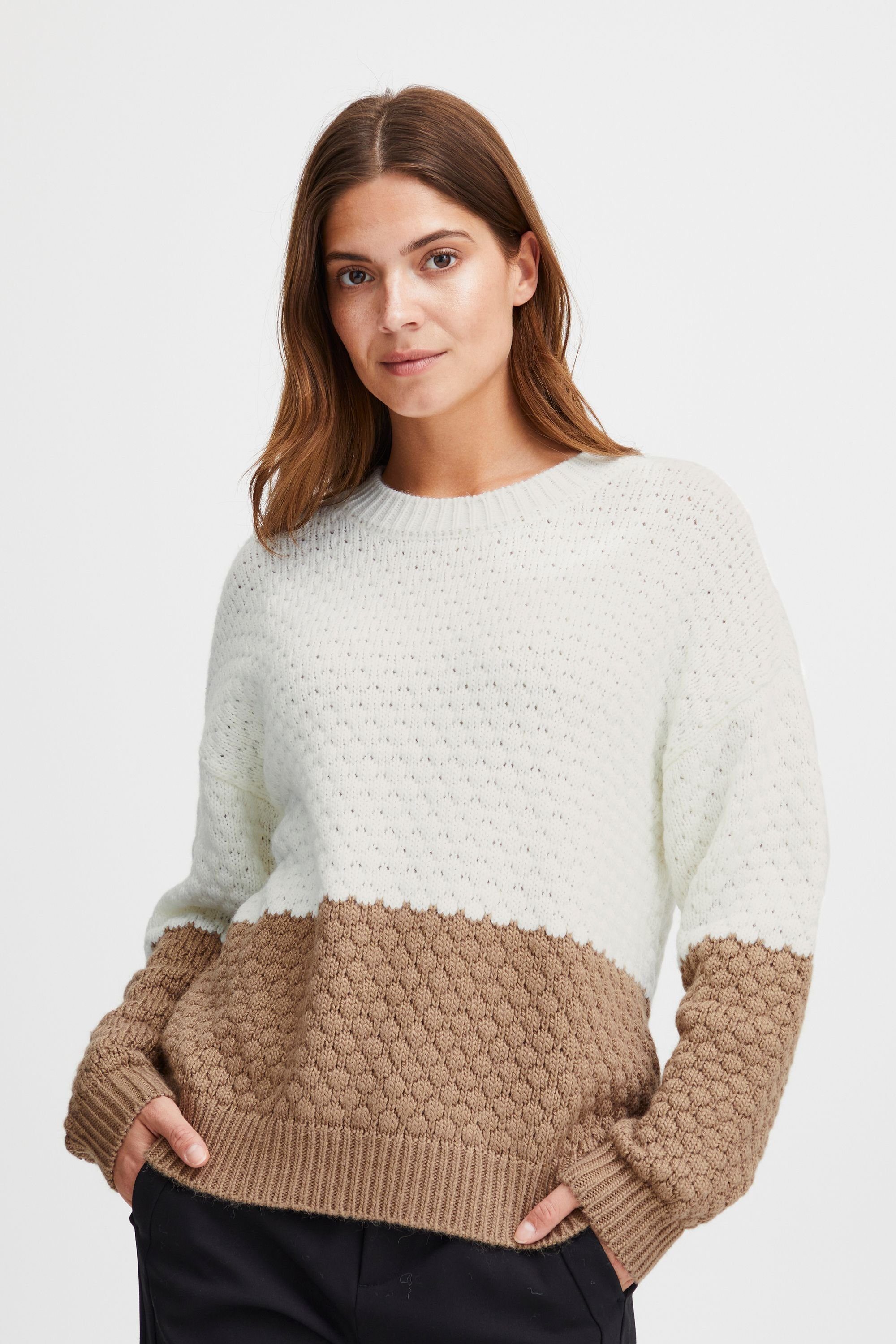 1 PU Fransa Antique fransa mix FRLINDSY Strickpullover