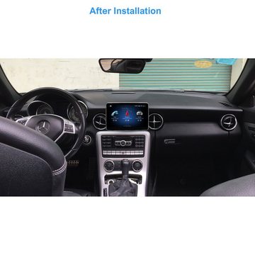 TAFFIO Für Mercedes SLK SLC SL R172 R231 NTG 5x 8.4"Touch Android CarPlay Einbau-Navigationsgerät