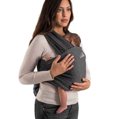 Laleni Tragetuch Babytragetuch für Neugeborene - 100% weiche Bio-Baumwolle, elastisch bis 16kg