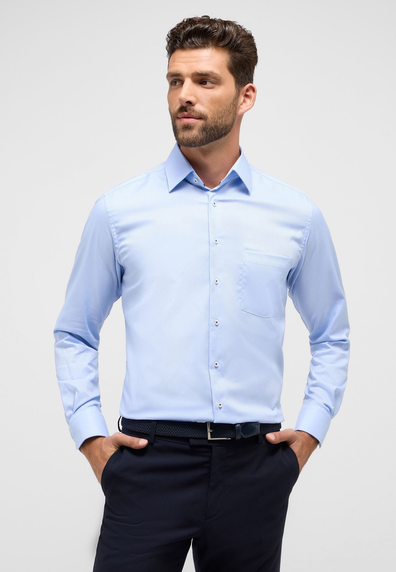 Eterna Langarmhemd Modern Fit modern FitKent günstig online kaufen