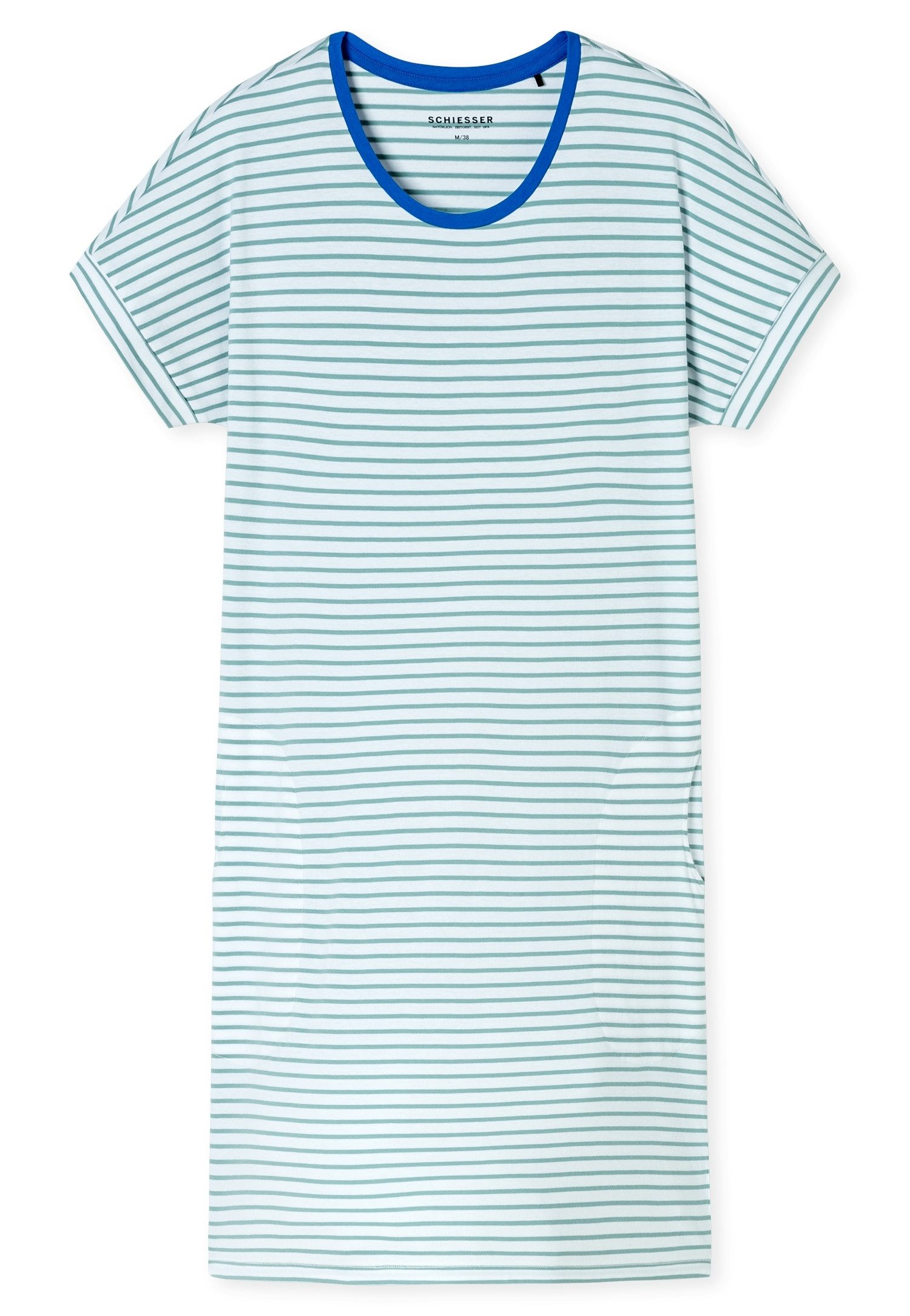 Schiesser Nachthemd Nachthemd kurzarm, 95 cm günstig online kaufen