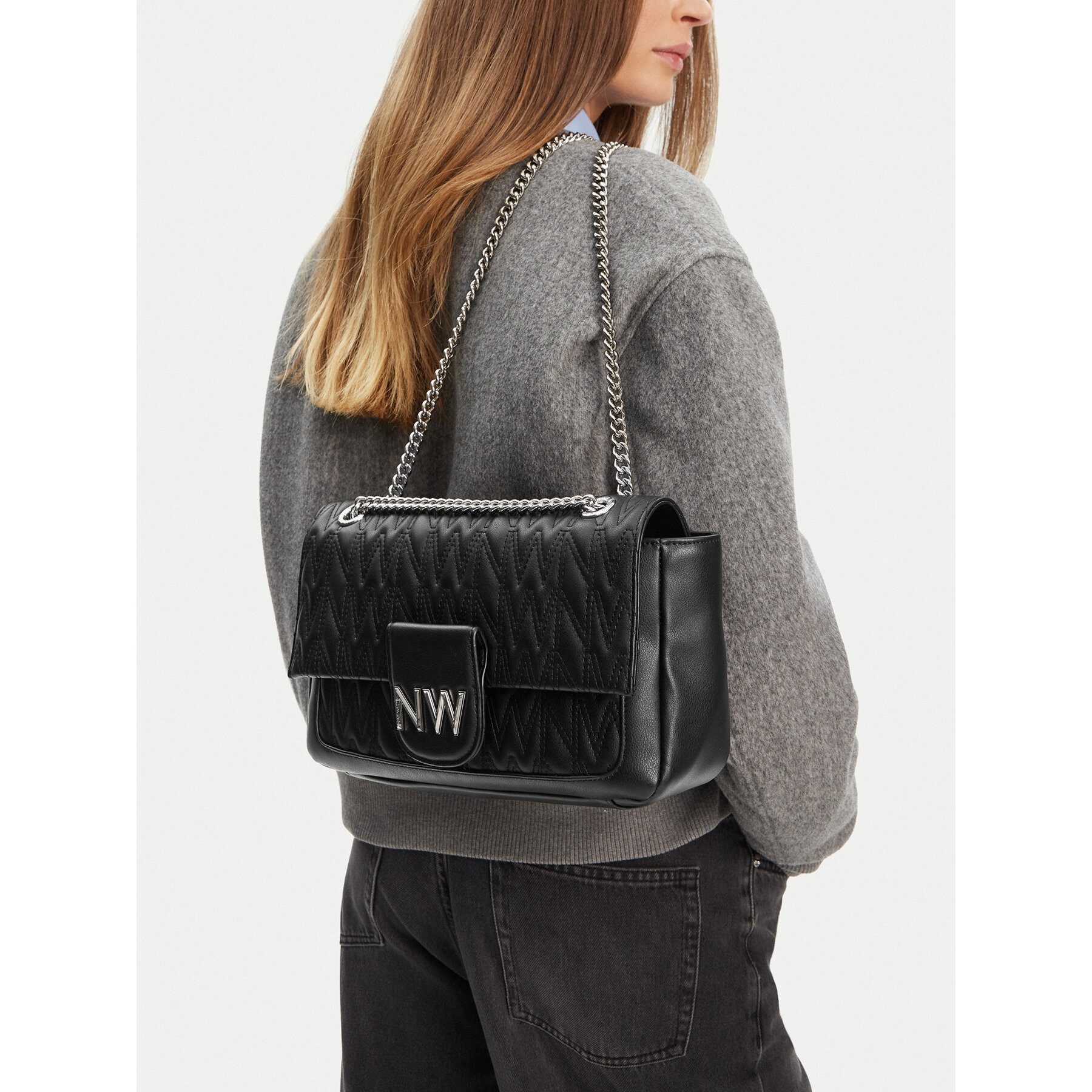 Nine West Umhängetasche Nine West Damen Tasche Schwarz