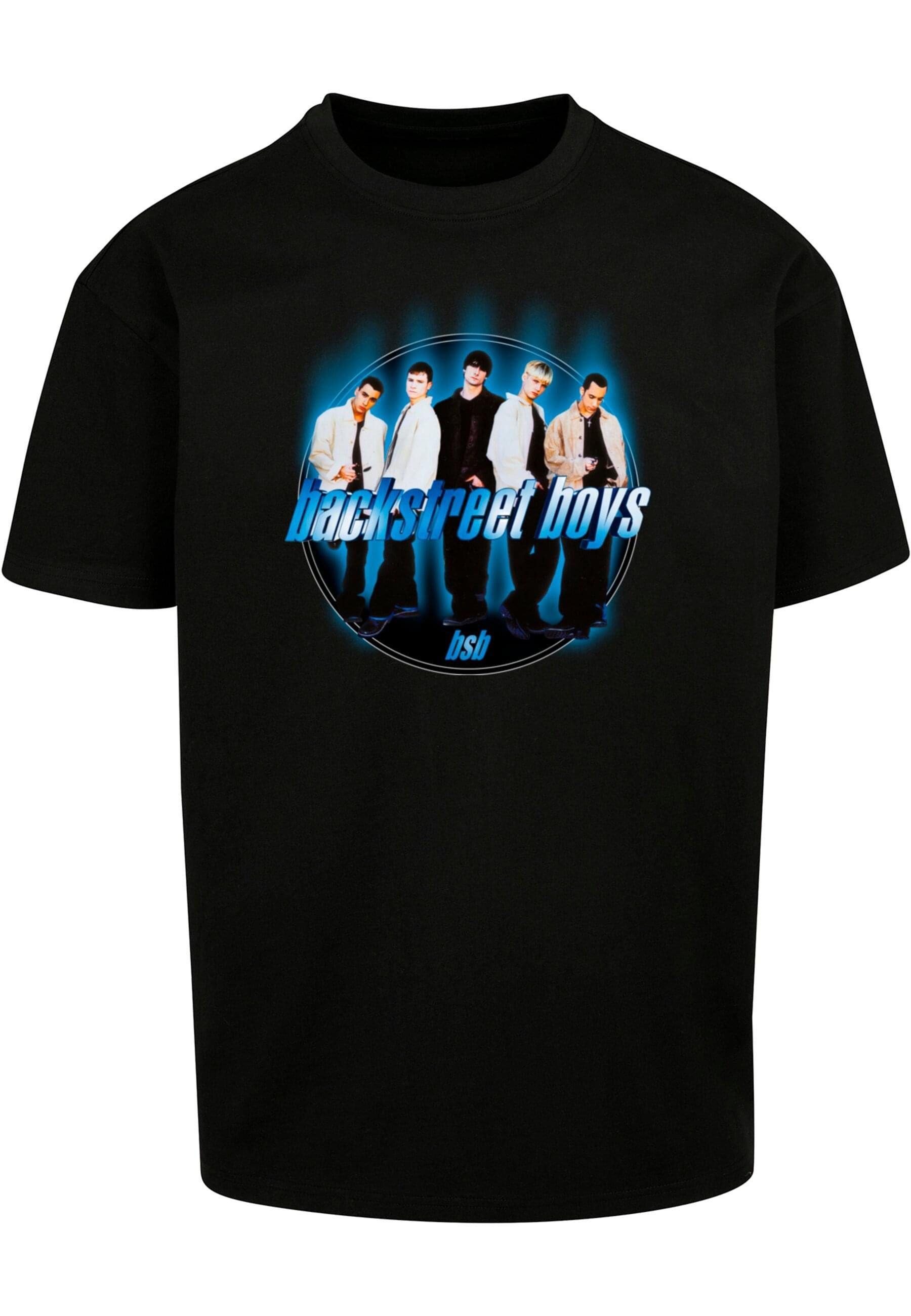 Merchcode Shirt 'Backstreet Boys - Larger Than Life Recolor' in Zwart