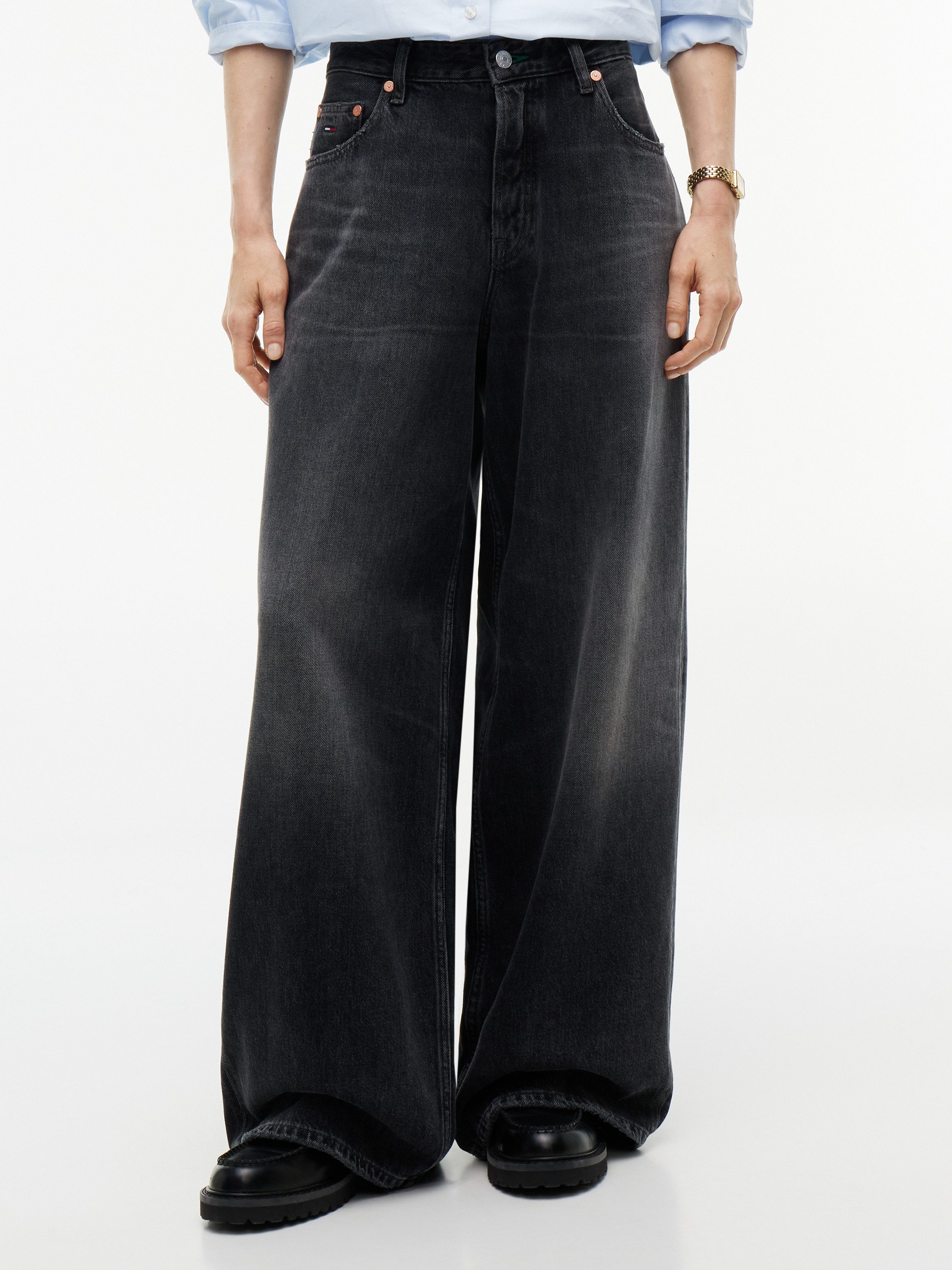 Tommy Jeans Loose-fit-Jeans CHARLIE MID RISE LOOSE DJ6084 Baumwollmischung, loose fit