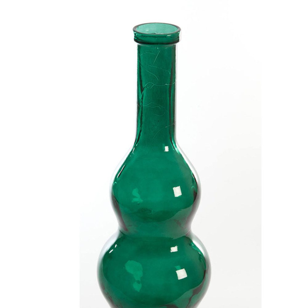Light & Living Dekovase Dekovase Vase VENERIO Light & Living Blumenvase Ø26,5x75 cm Dunkelgrün