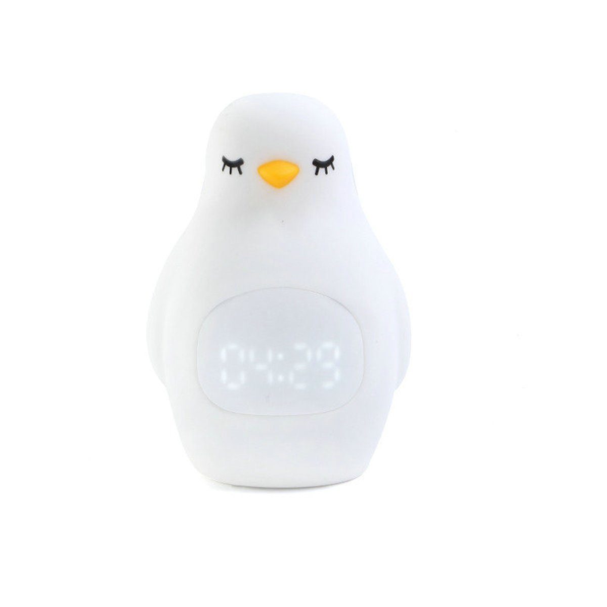K&B Schlafphasenwecker Pinguin-Nachttischlampe mit USB-Aufladung