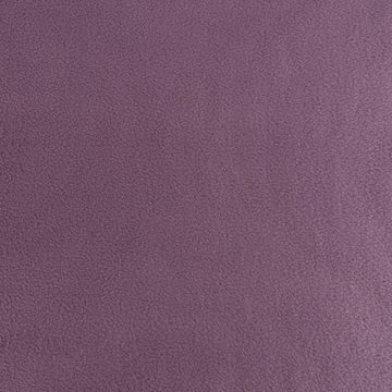 SCHÖNER LEBEN. Stoff Fleece Stoff Anti Pilling uni lavendel lila 1,48m Breite, pflegeleicht