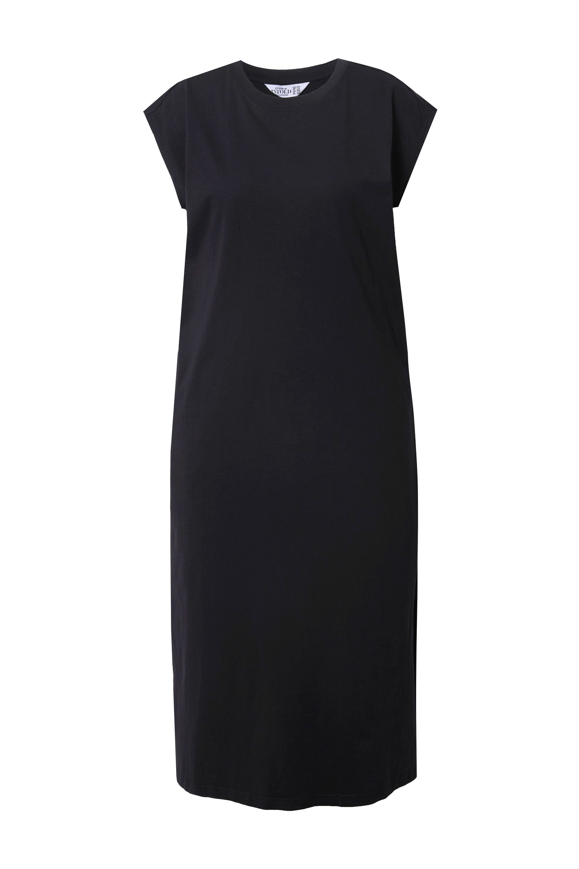Studio Untold Jerseykleid Jersey-Midikleid oversized ärmellos Seitenschlitz günstig online kaufen