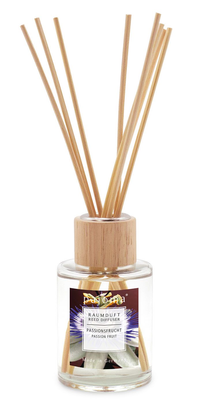 Levandeo® Luftbefeuchter, Raumduft 100ml Passionsfrucht Lufterfrischer Duftstäbchen Exotik