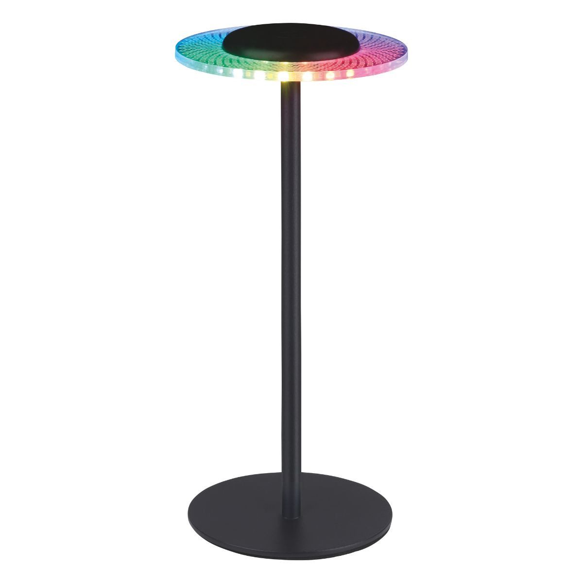 Grundig Tischleuchte Grundig LED Tischlampe RGB & Warmweiß Schwarz, RGBW